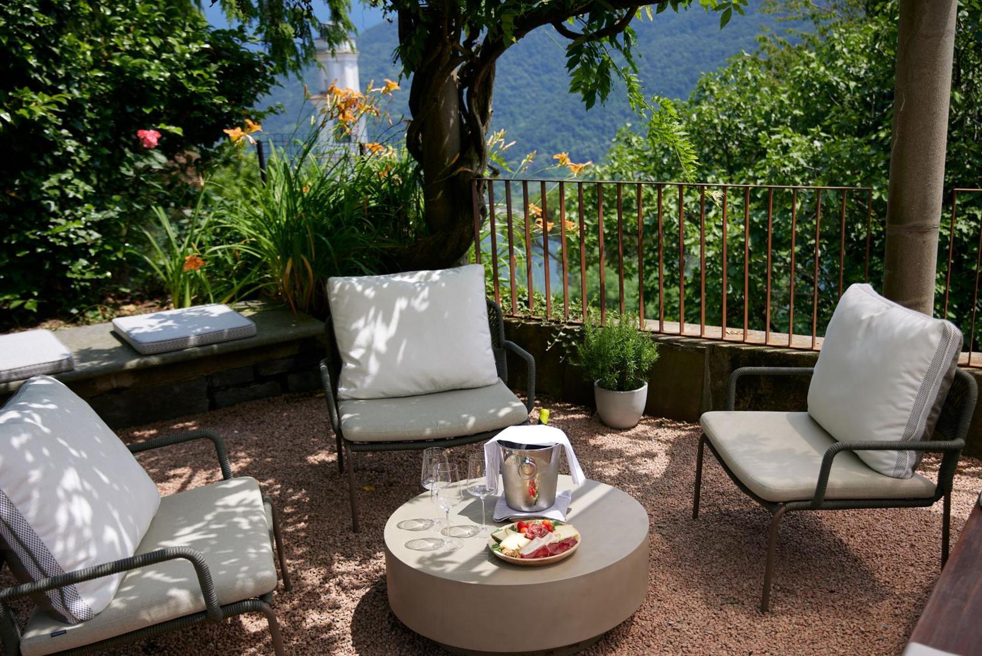 Relais Castello Di Morcote Hotel Eksteriør billede